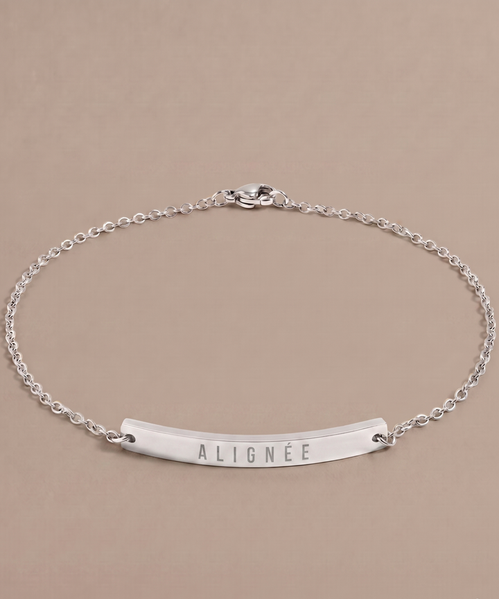 Alignée | Rebelle Curved Anklet