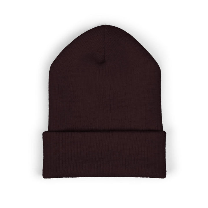 MISS BEHAVE REBEL BEANIE BROWN