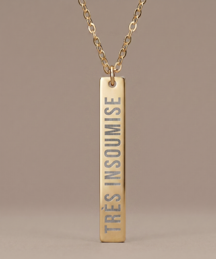 Très Insoumise | Vertical Necklace